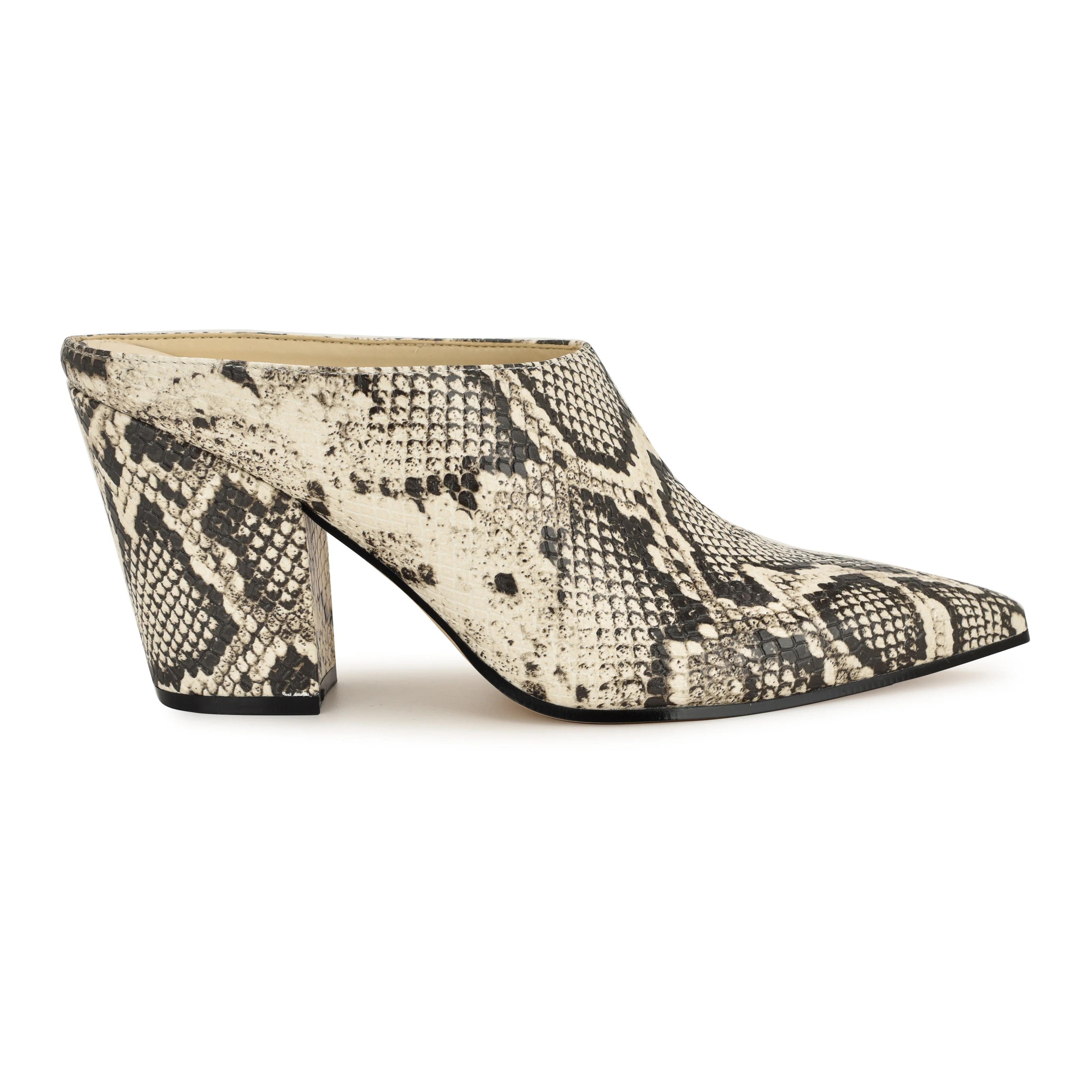 NINE WEST AMINI3 NATURAL MULTI/SNK PU JC250111