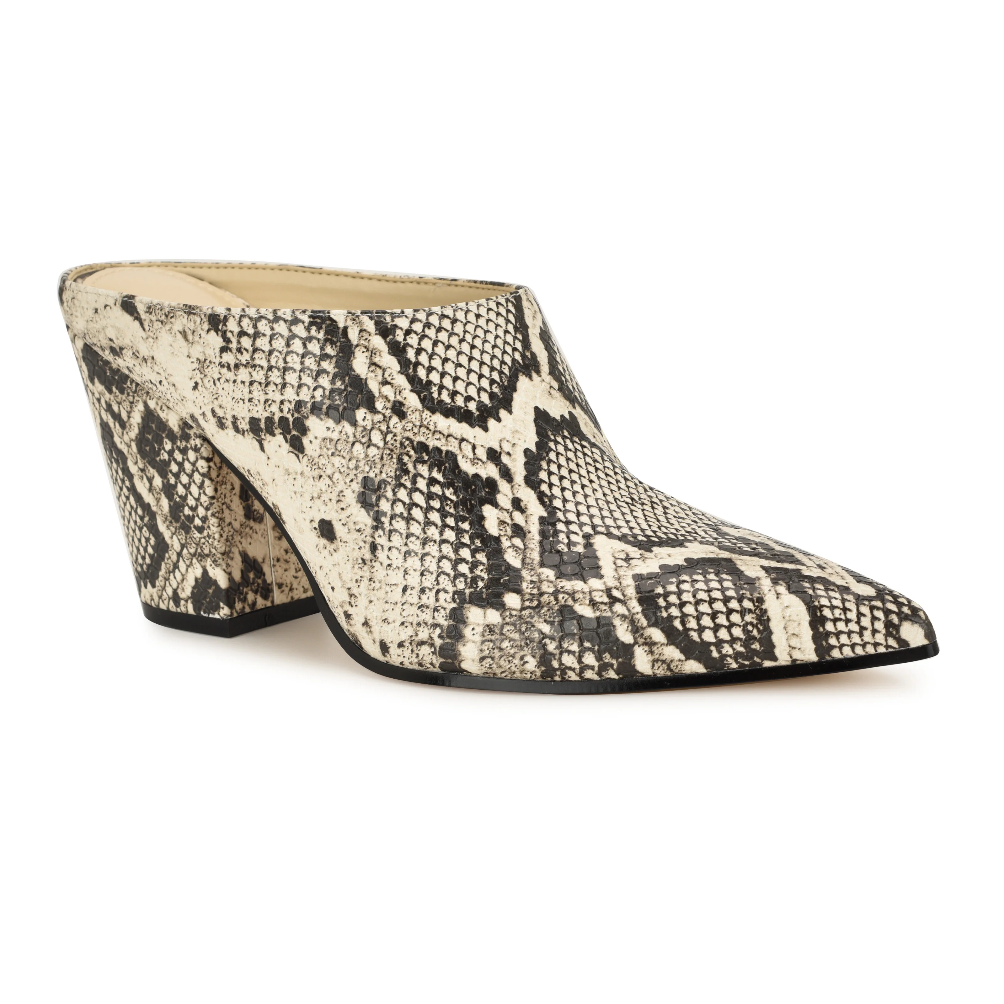 NINE WEST AMINI3 NATURAL MULTI/SNK PU JC250111 - Image 2