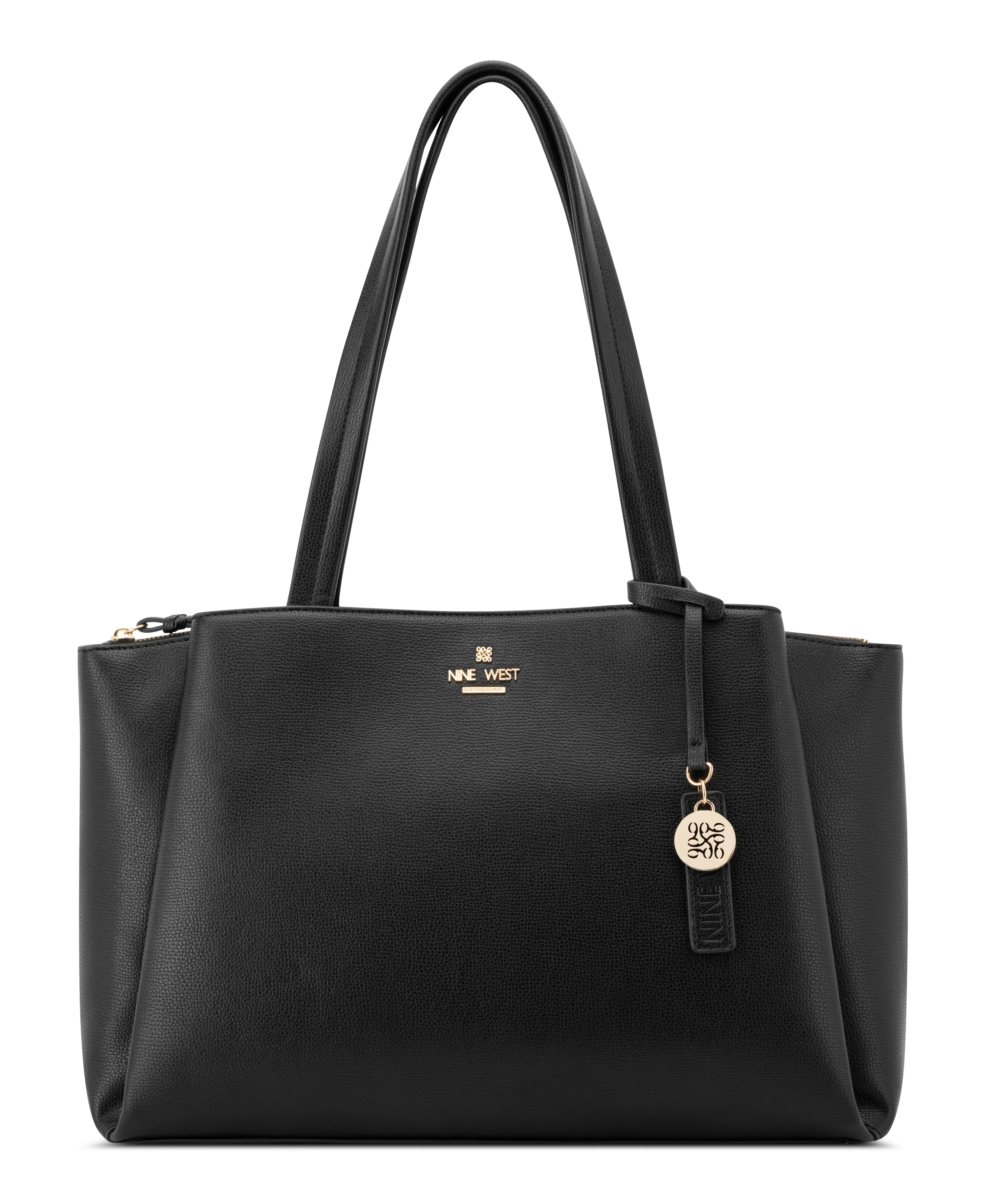 NINE WEST HANDBAGS LUELA TECH TOTE BLACK