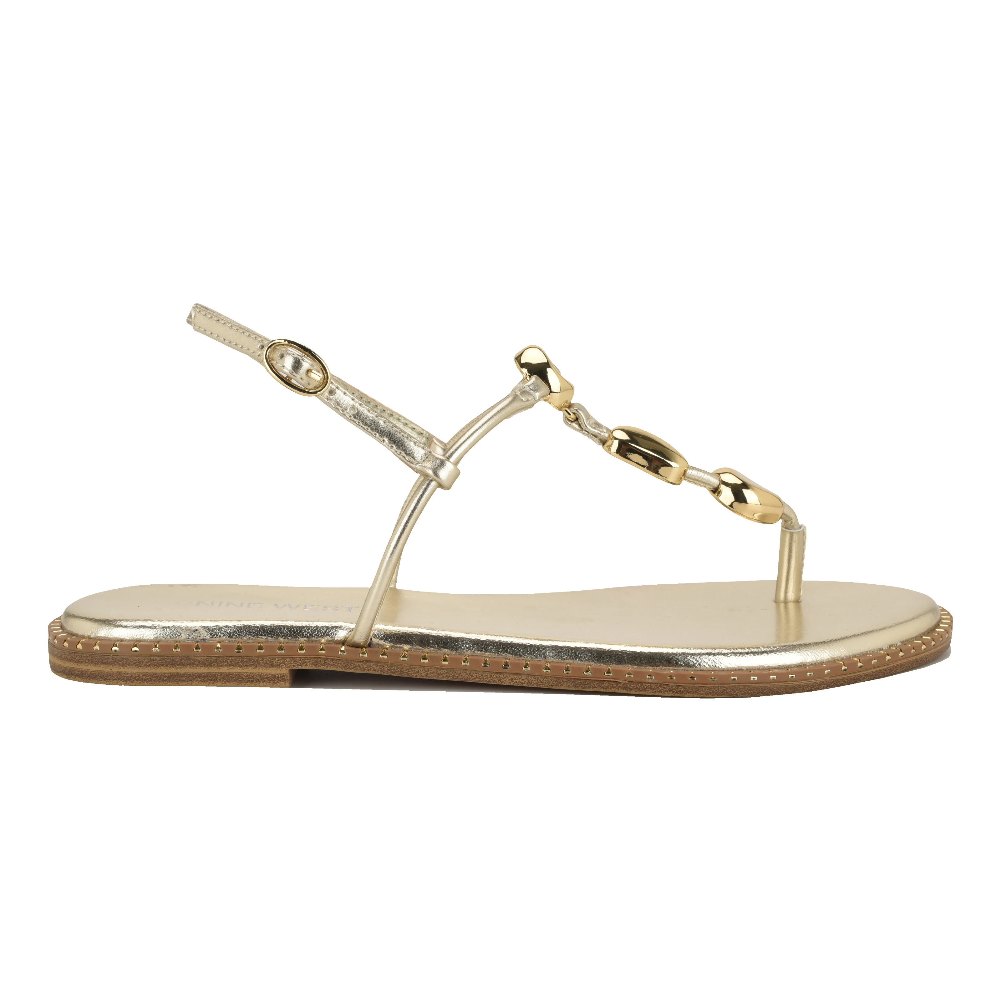 NINE WEST DERIKA3 PLATINO/METALLIC CATIONIC SHEE