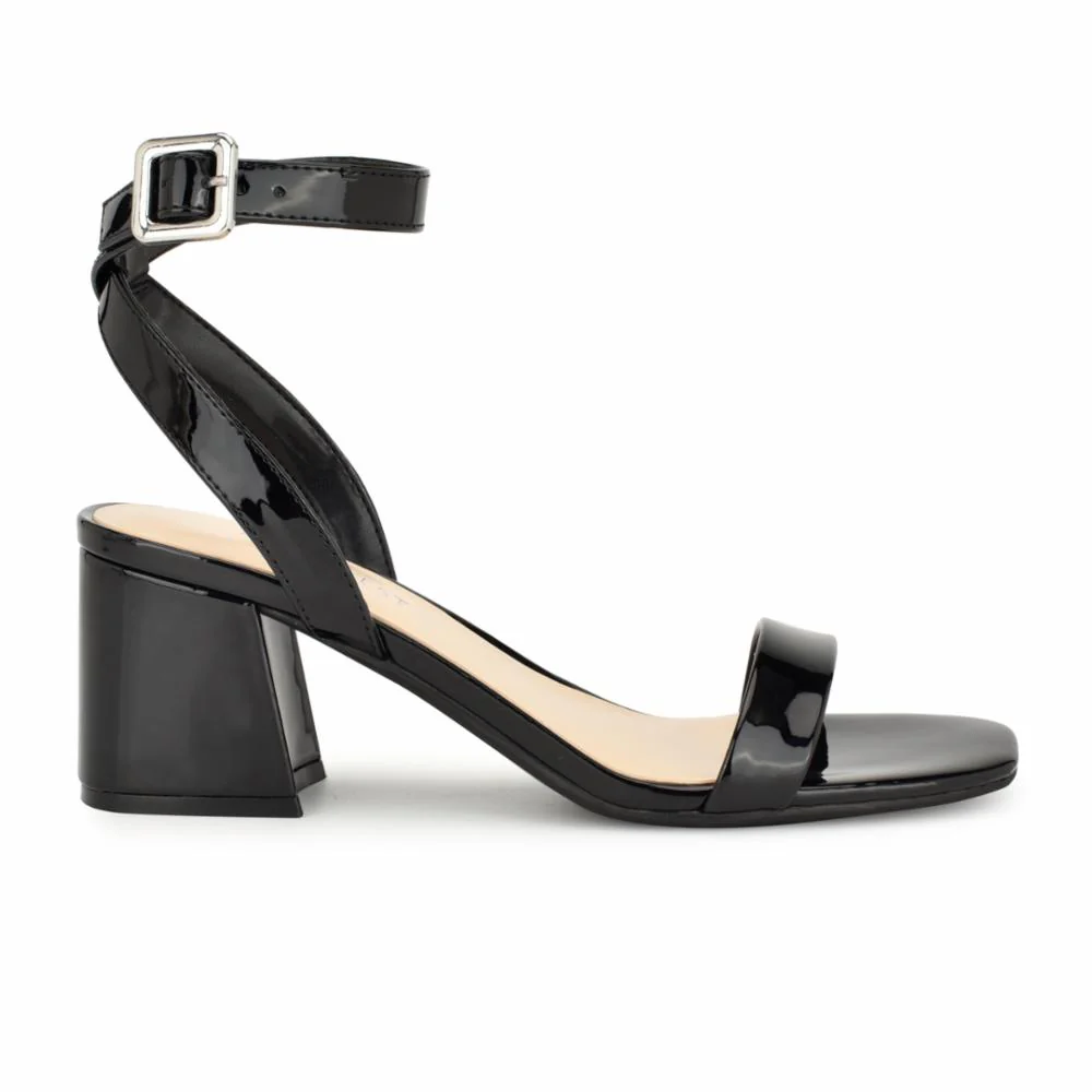 Nine West GENDA3 BLACK/JC PATENT PU