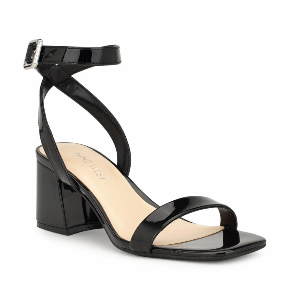 Nine West GENDA3 BLACK/JC PATENT PU - Image 2