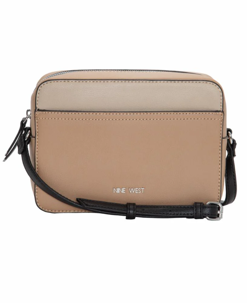 Nine West Handbags BOWIE MINI CAMERA CROSSBODY DK KHAKI MULTI