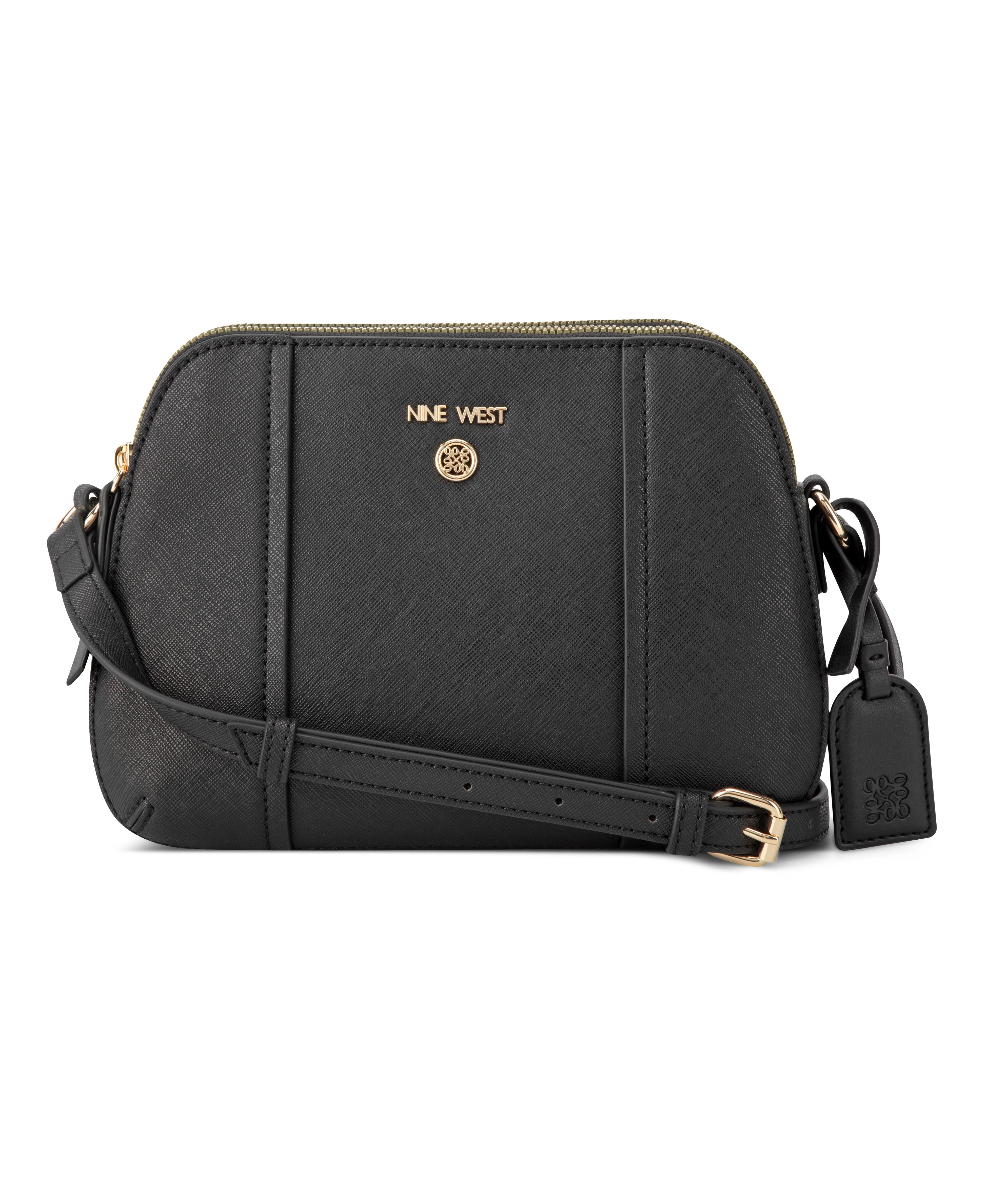 Nine West Handbags GRADY DOME CROSSBODY BLACK