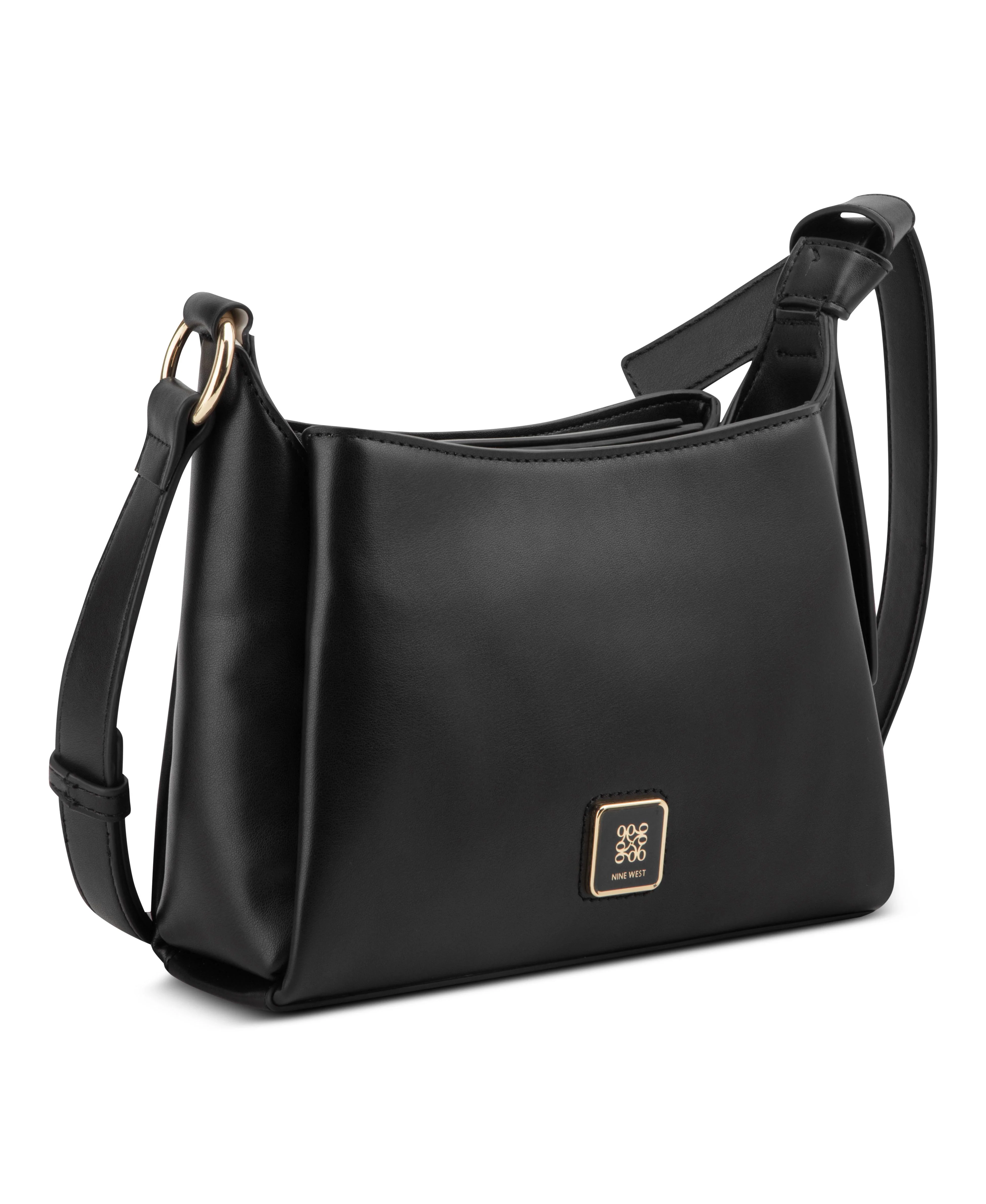 Nine West Handbags LYRA 3 COMP CROSSBODY BLACK - Image 2