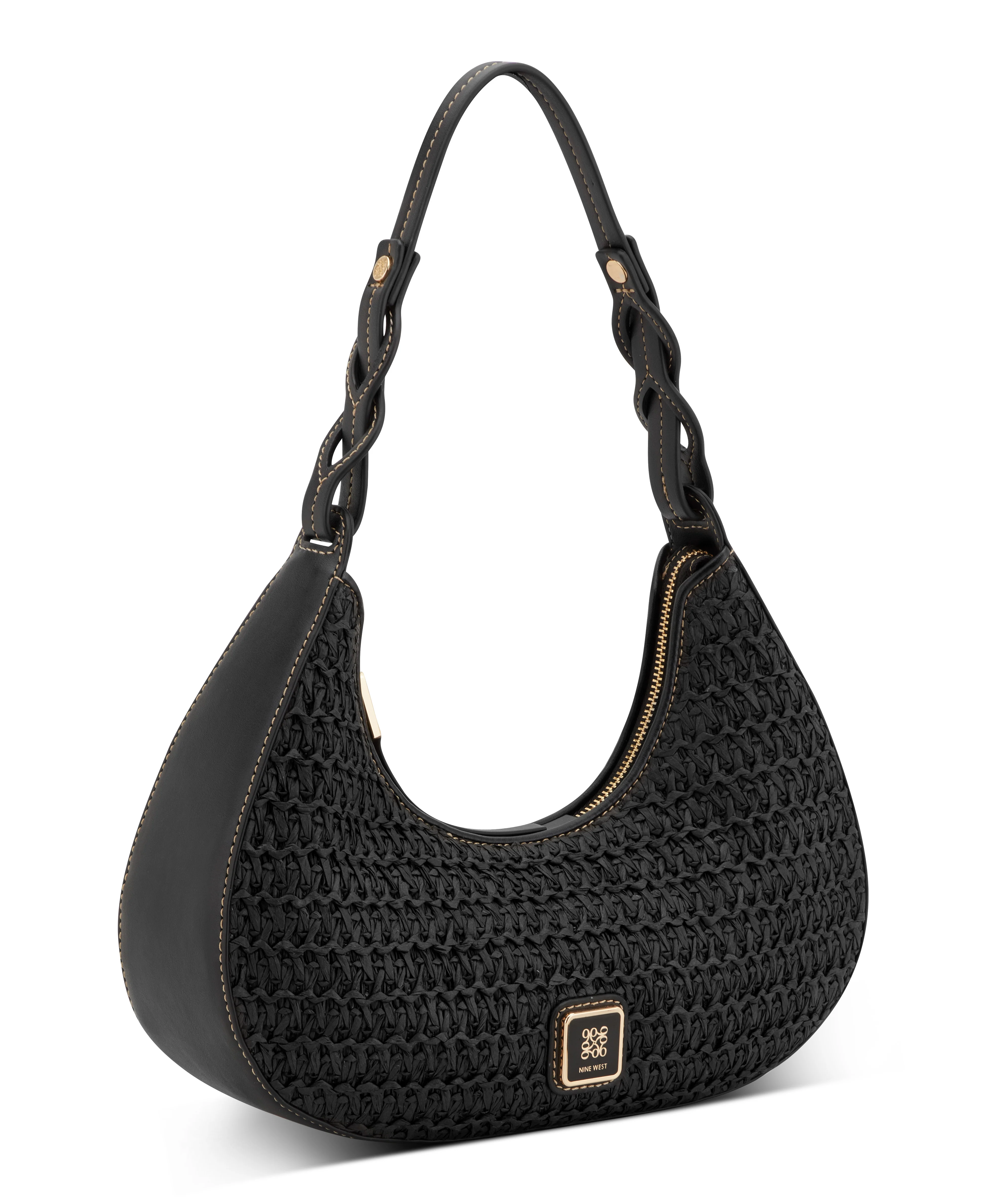 NINE WEST HANDBAGS NEFI SHOULDER BAG BLACK - Image 2