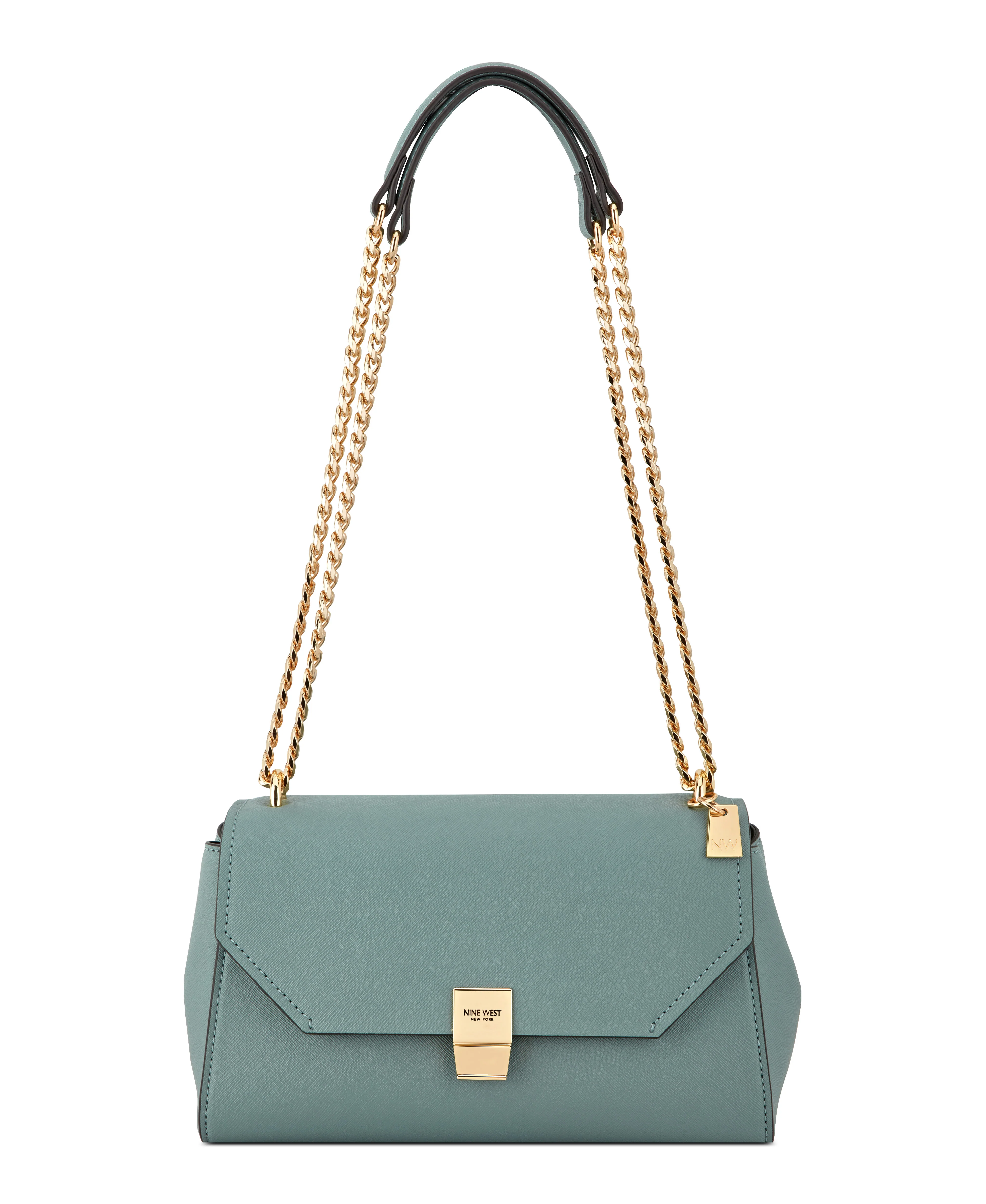 NINE WEST HANDBAGS ZENIA CONVERTIBLE XBODY FLAP ROSEMARY