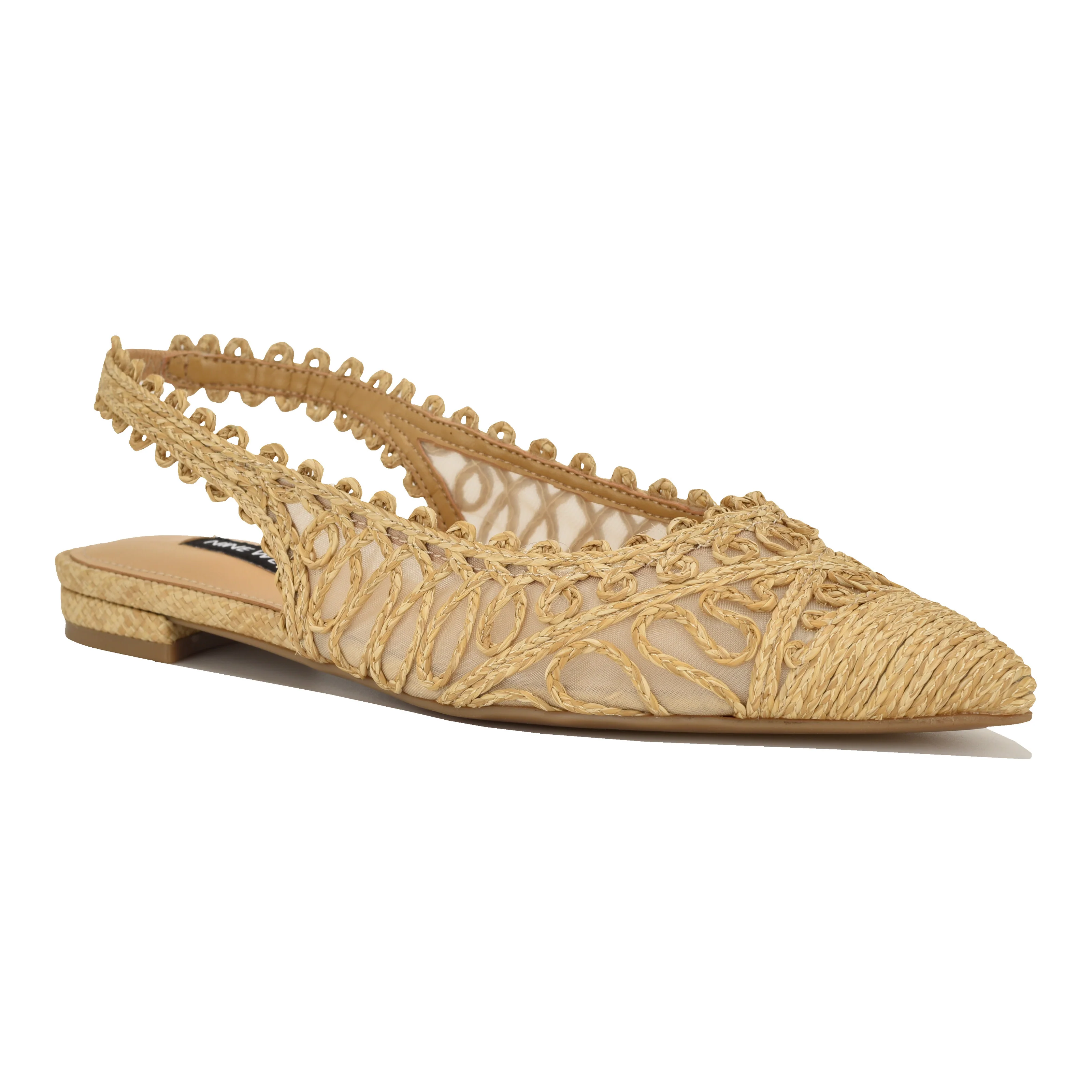 NINE WEST JOVIAS2 NATURAL13631/MESH WOVEN RAFFIA - Image 2
