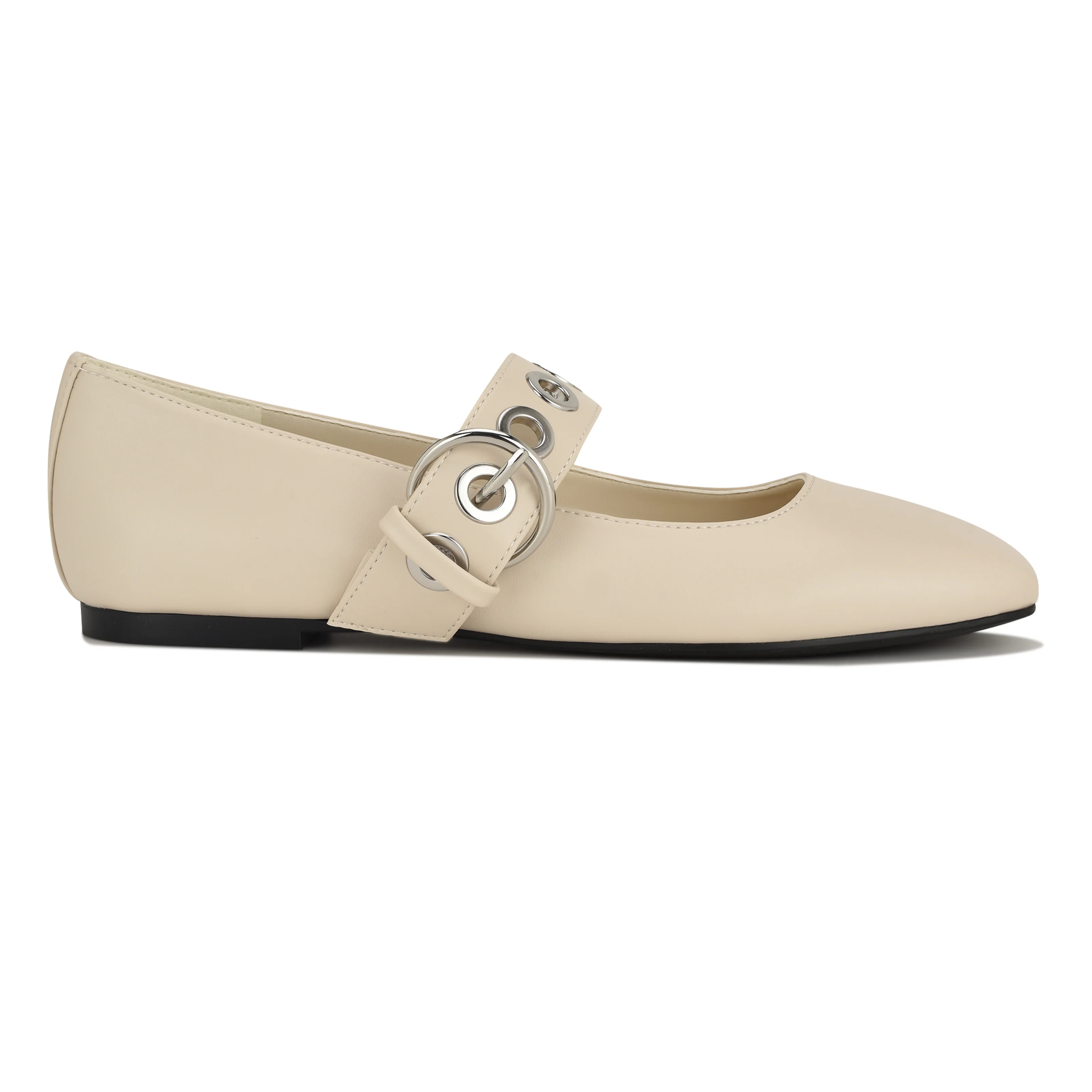 NINE WEST KEBBA3 CHIC CREAM21/SUPER NAPPA PU
