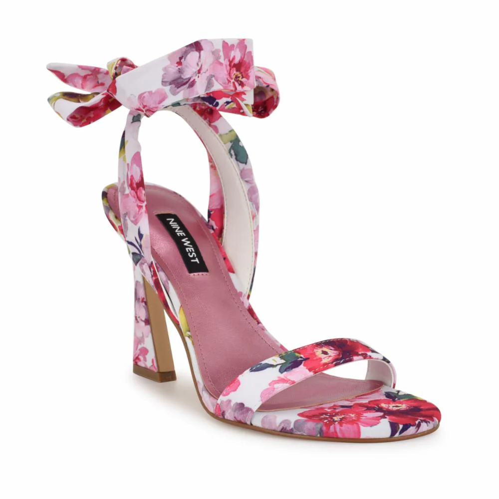 Nine West KELSIE2 PINK MULTI/TEA PARTY FLORAL ON - Image 2