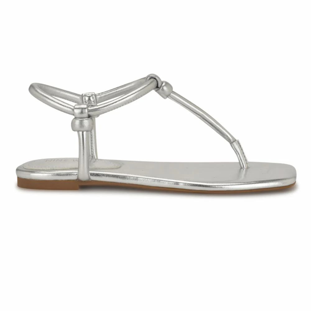 Nine West NORTNY3 SILVER/METALLIC SOFT GRAIN NAP