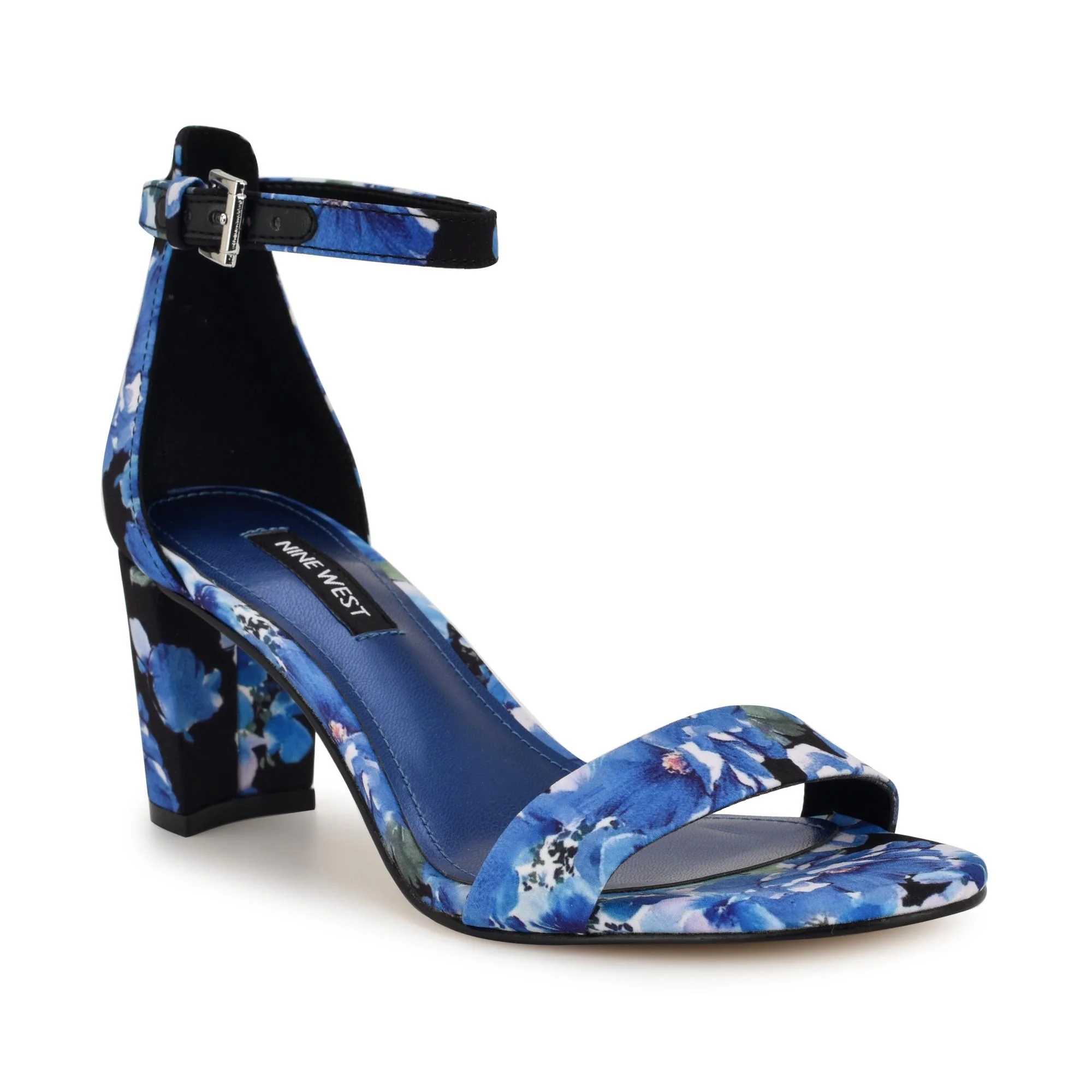 Nine West PRUCE2 BLUE MULTI/BOUQET POLYCREPE - Image 2