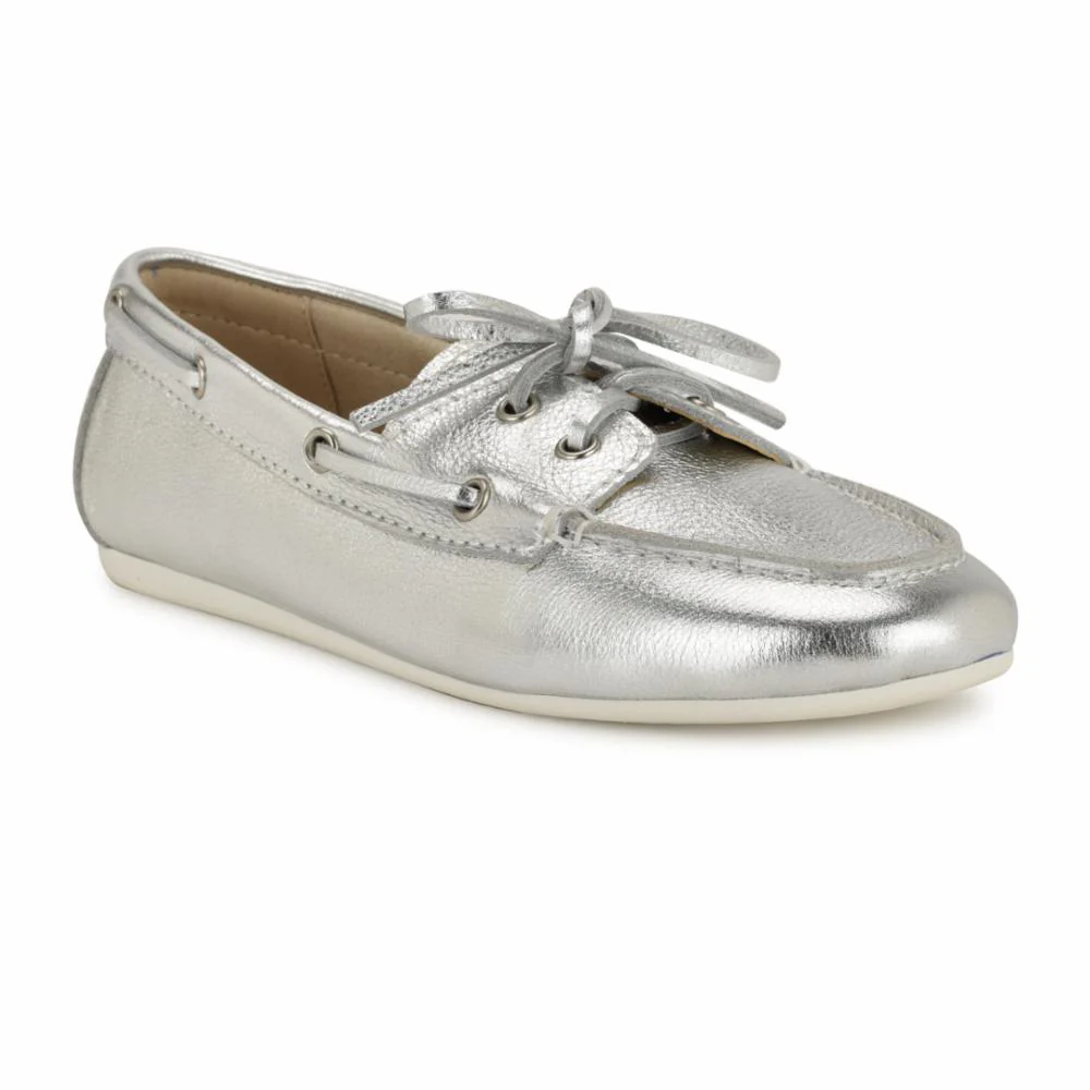 Nine West YACHT SILVER/METALLIC TUMBLED WELL - Image 2